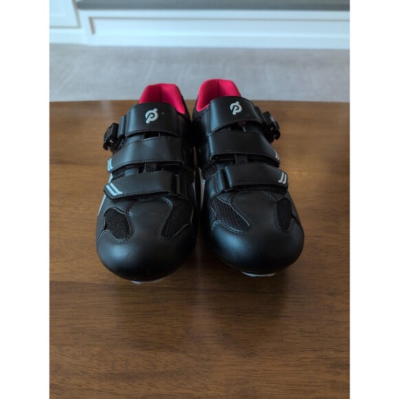 EUC Peloton cycling bike shoes with look delta cleats EU 43 US men's 10 - Picture 2 of 7